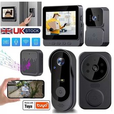 Wireless WiFi Video Doorbell Smart Phone Camera Door Bell Ring Intercom Security