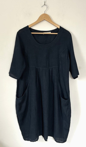 Woolovers 100 linen navy - woolovers, 100%