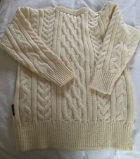 Woolovers Womens cable knit