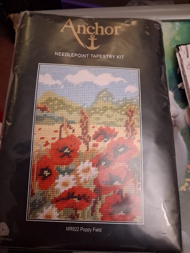 Anchor tapestry kit - -, poppy