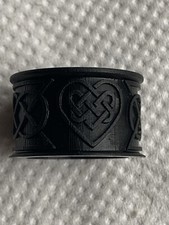 Black Resin WOGGLE * Celtic