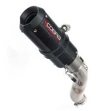 Honda CB500 Hornet (24-) GP (Carbon Fibre) Half System Cobra Sport Exhaust