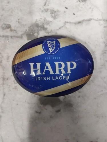 Harp lager oval pump badge - lager,