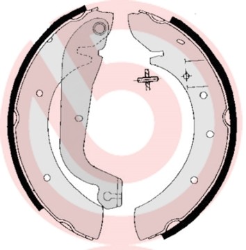 Fits brembo 514 ham - 61, jaws