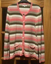 Womens Tulchan cotton Cardigan size L=16