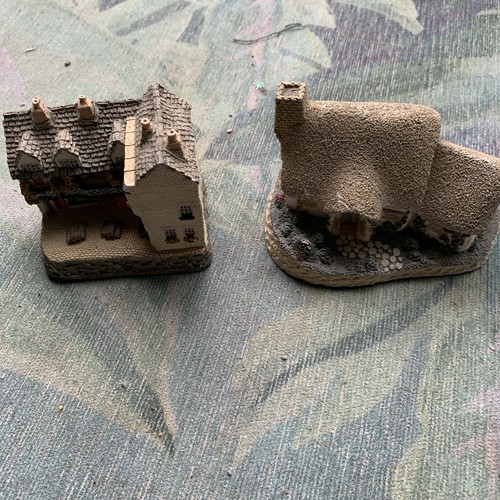 Vintage miniature cottages - vintage,