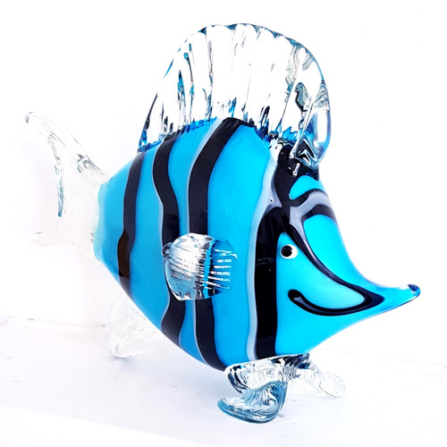Blue white black - black,, clear