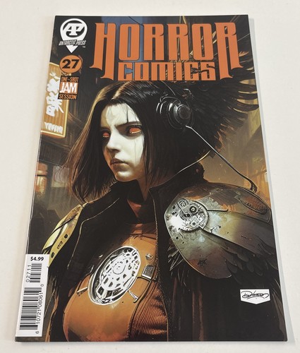 Horror comics bagged - comics,