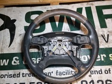 LAND ROVER DISCOVERY 2 TD5 OR V8 LEATHER STEERING WHEEL QTB102700WAF