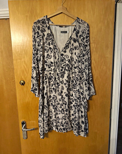Mint velvet white - white/black, floral