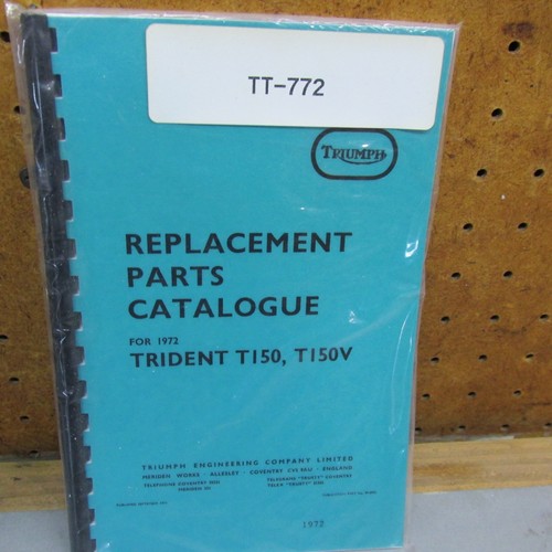 Triumph trident t150 spares - trident,