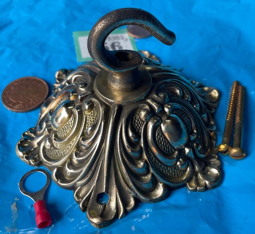 114mm cast brass - brass, vintage
