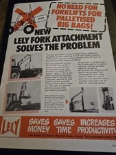 Lely Bag Lift Tractor Brochure