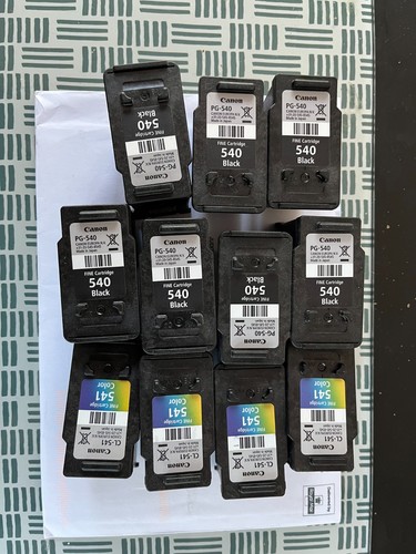 Empty canon ink - empty, cartridges