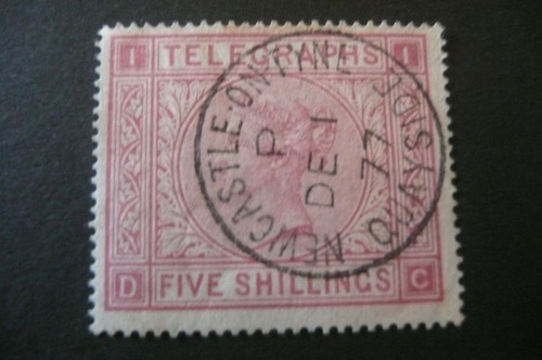 Queen victoria telegraph - telegraph, 5/-