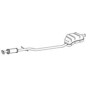 Klarius tail pipe back box - klarius,