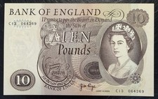 Old £10 Ten Pound Note
