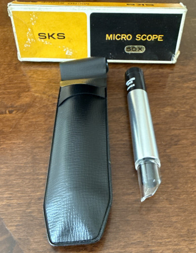 Sks pocket microscope - 50x, new