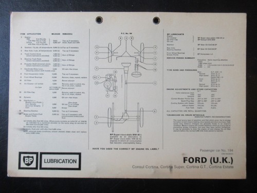 Ford cortina super gt - ford,