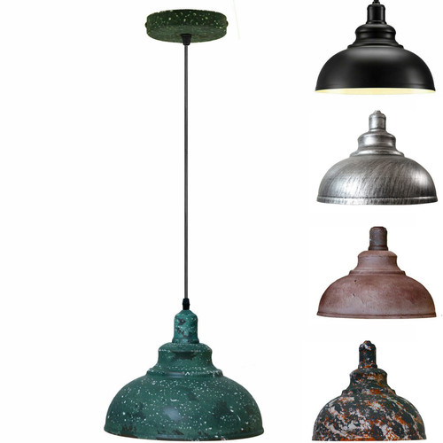 Vintage industrial pendant - vintage,