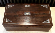 ANTIQUE VICTORIAN ROSEWOOD &