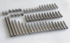 Suzuki GSXR600 K1-K3 57pc Engine Covers Stainless Allen Bolt Socket Screw kit 