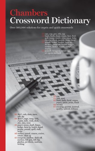 Chambers crossword dictionary - chambers,
