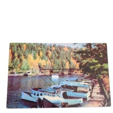 Postcard Cabin Cruiser At