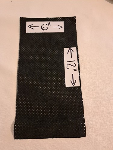 Black perforated genuine - black,