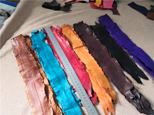 Real fish skin leather - 2x,