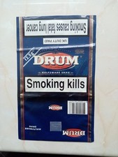 Empty Vintage Drum tobacco pouch 12.5g