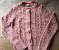 Mini Boden Cable Knit Cardigan