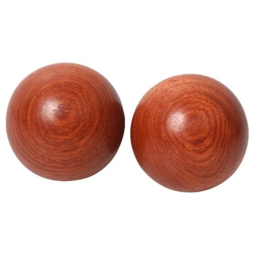 2pcs wooden baoding balls - 2pcs,