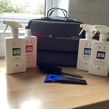 Auto Glym Audi Car Cleaning Bag And Contents