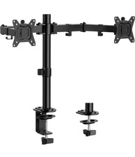 15"- 30" Double Dual Display Computer Screen Monitor Arm Mount Desk Stand LED CC