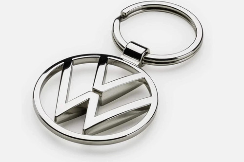 Metal keyring pendant - metal,