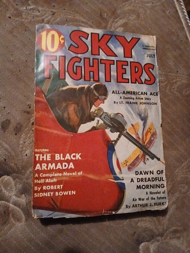 Sky fighters pulp - fighters, july