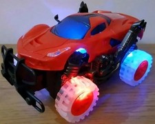 MONSTER TRUCK BUGGY STUNT & BUMP & GO CAR TOY LED LIGHTS MUSIC BOYS GIRLS TOYS