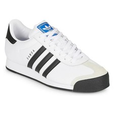 Adidas Samoa Men's Trainers White Black Leather UK Size 7 8 8.5 9 9.5 10 11 12