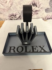 Rolex Silk Silver Stand