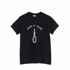 Hang In There T-SHIRT Noose Rope Dark Humor