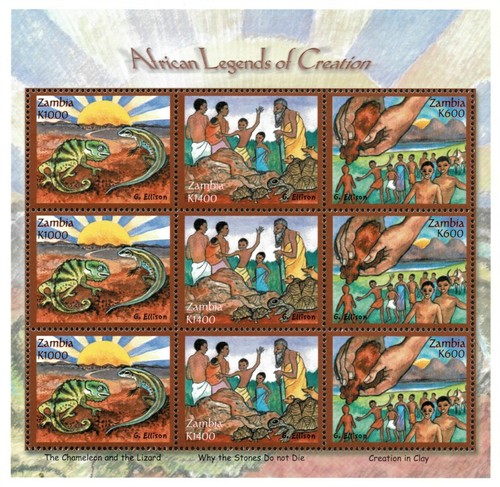 Zambia 2000 african legends - african,