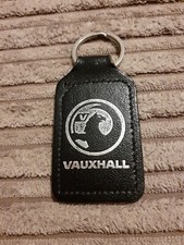 Vintage Vauxhall Thurlow Nunn Car Keyring Keychain Collectable Leather 