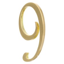 1pc Copper Door Number House