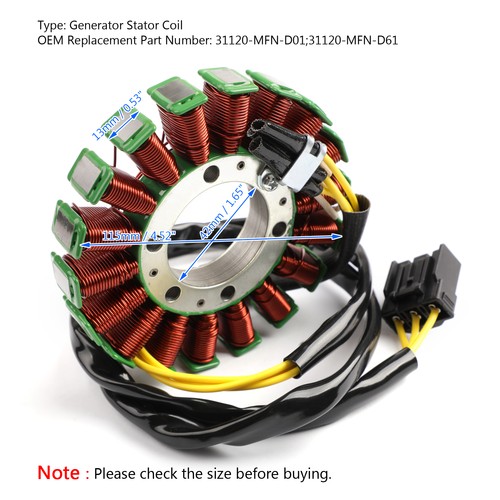 Magneto generator stator coil - magneto,