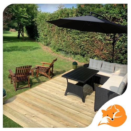 Diy tanalised timber decking - diy,