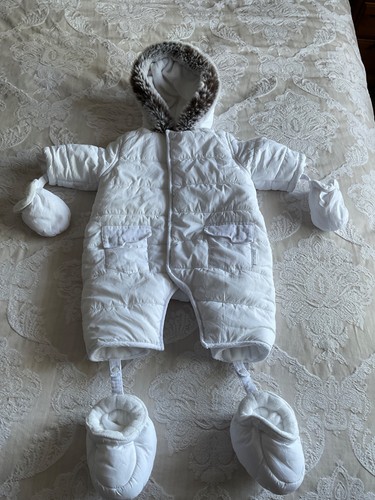 Silver cross white pram - silver,