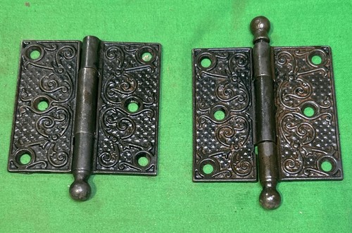 Old door hinges 2 - door, 3