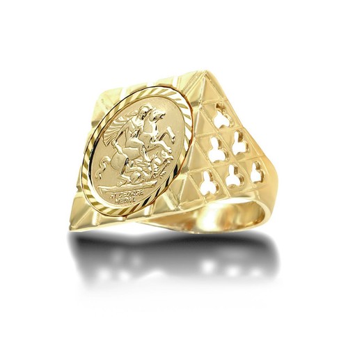 9ct gold jewelco london - gold, clubs