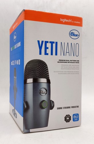Blue yeti nano usb - blue, microphone